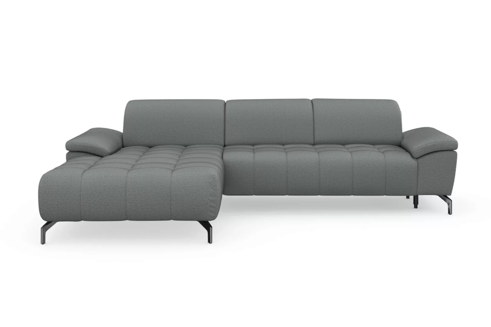 sit&more Ecksofa "Cool L-Form", wahlweise mit Kopfteilverstellung und Vorzi günstig online kaufen