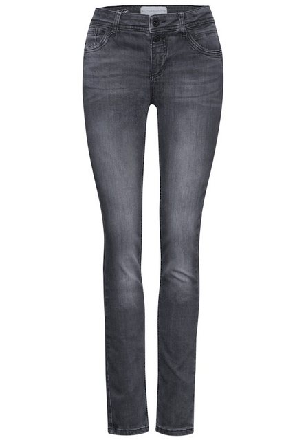 STREET ONE Bequeme Jeans STREET ONE / Da.Jeans / Style QR Jane,mw,grey günstig online kaufen