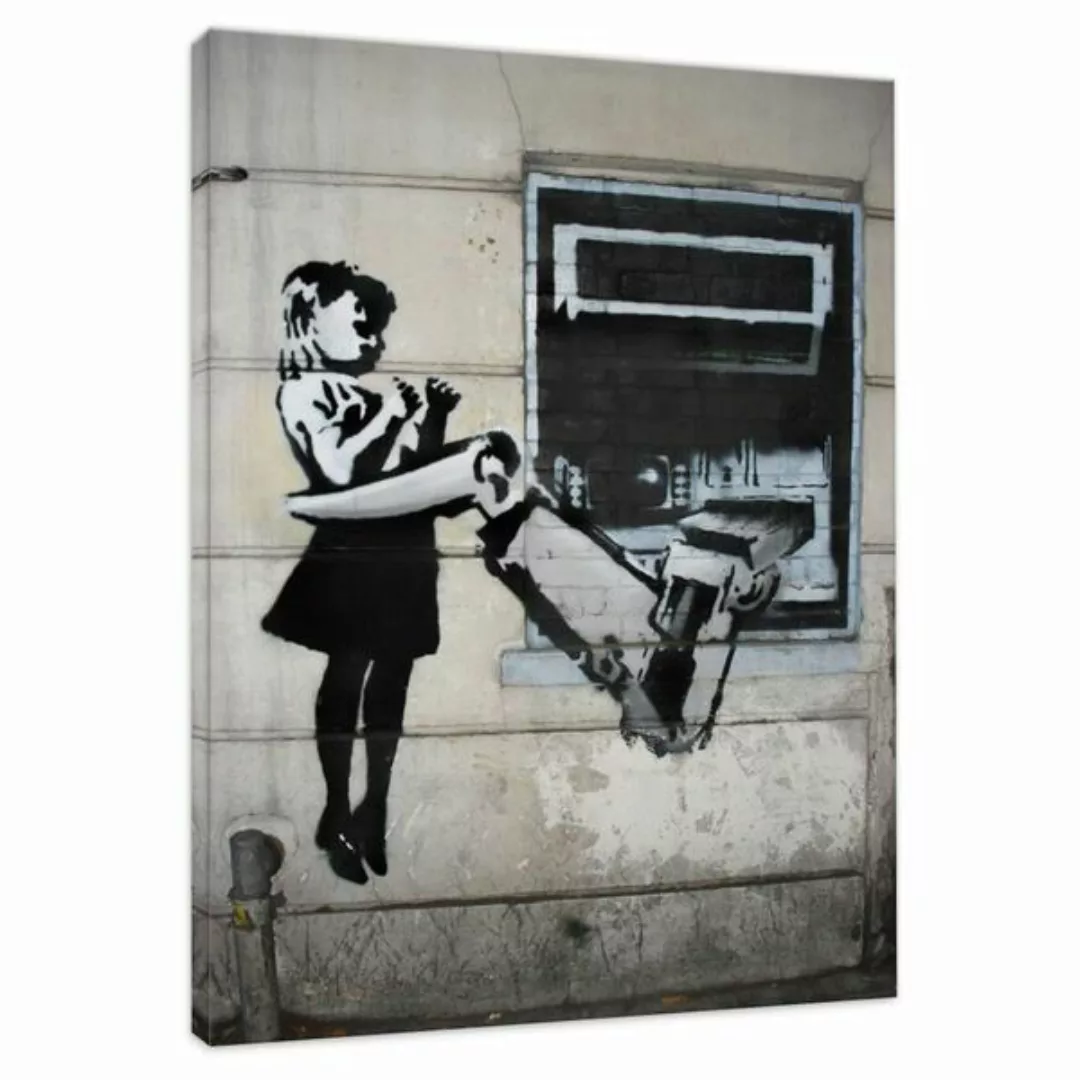Wandbild Banksy Fenster Robot Bilder Wohnzimmer günstig online kaufen