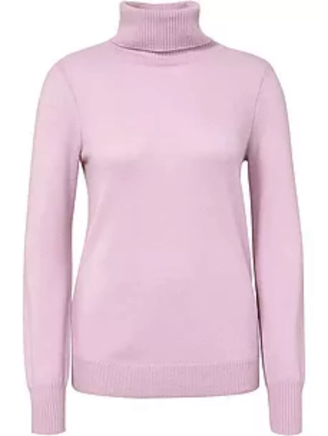 Rollkragen-Pullover aus 100% Premium-Kaschmir Peter Hahn Cashmere rosé günstig online kaufen