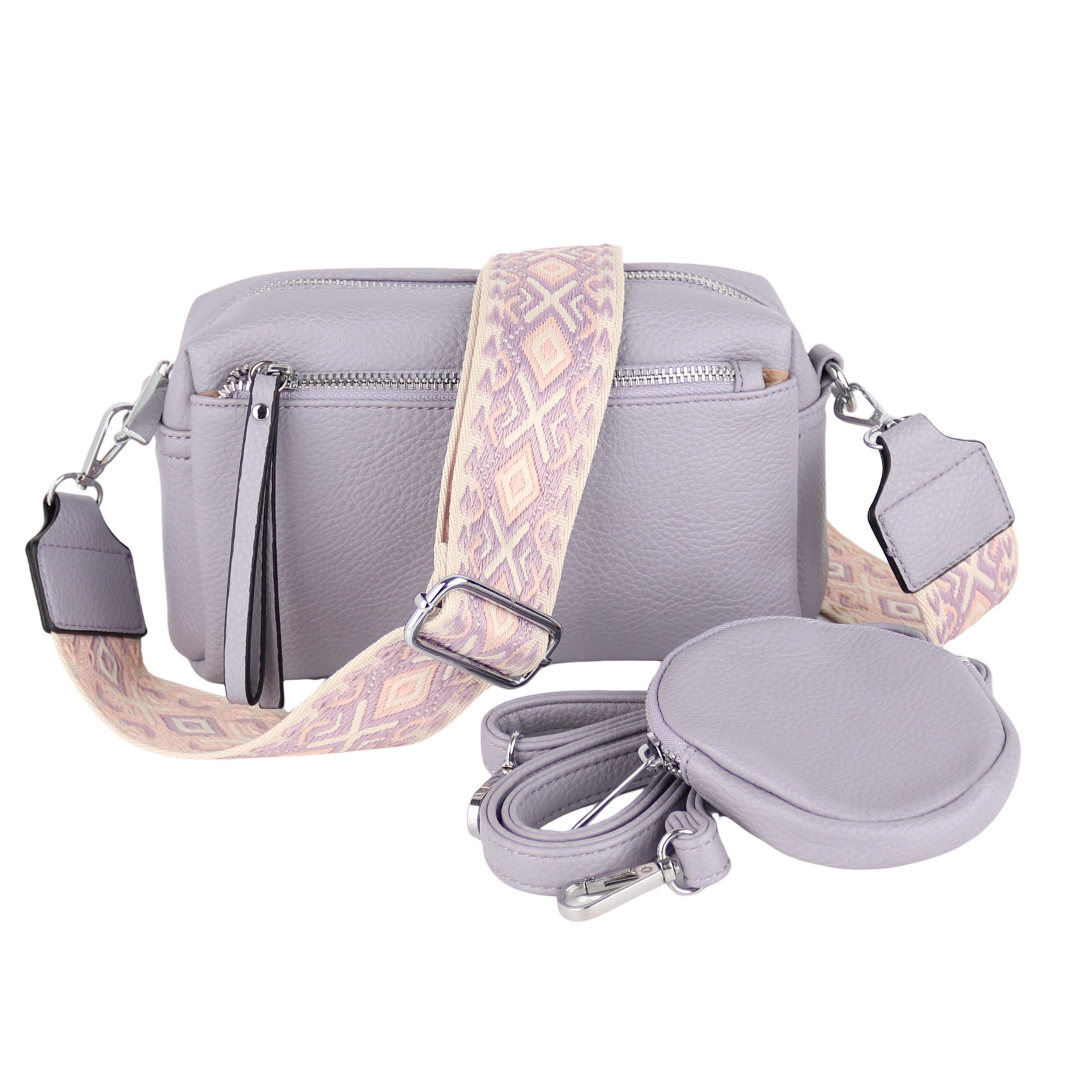 MIRROSI Umhängetasche Damen, Veganleder Crossbody Tasche günstig online kaufen