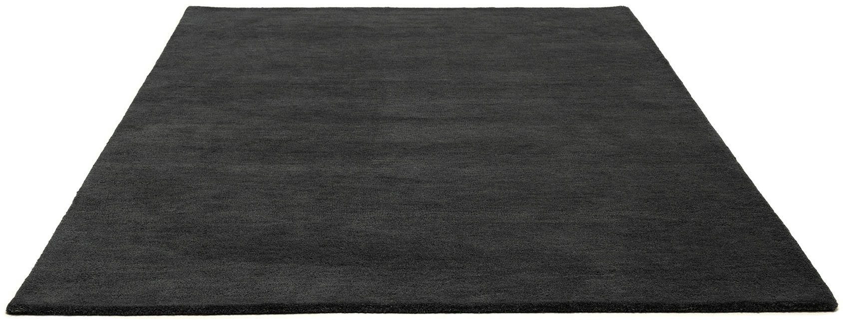 my home Wollteppich Gabbo Natur, Handweb günstig online kaufen