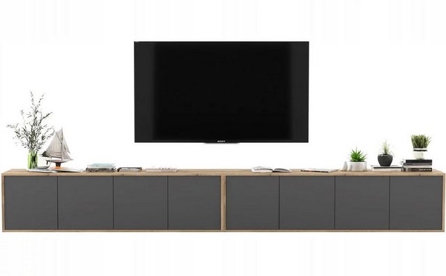 ROYAL24_MARKT TV-Schrank - Apollo 2 – Praktisches TV-Lowboard-Set im modern günstig online kaufen