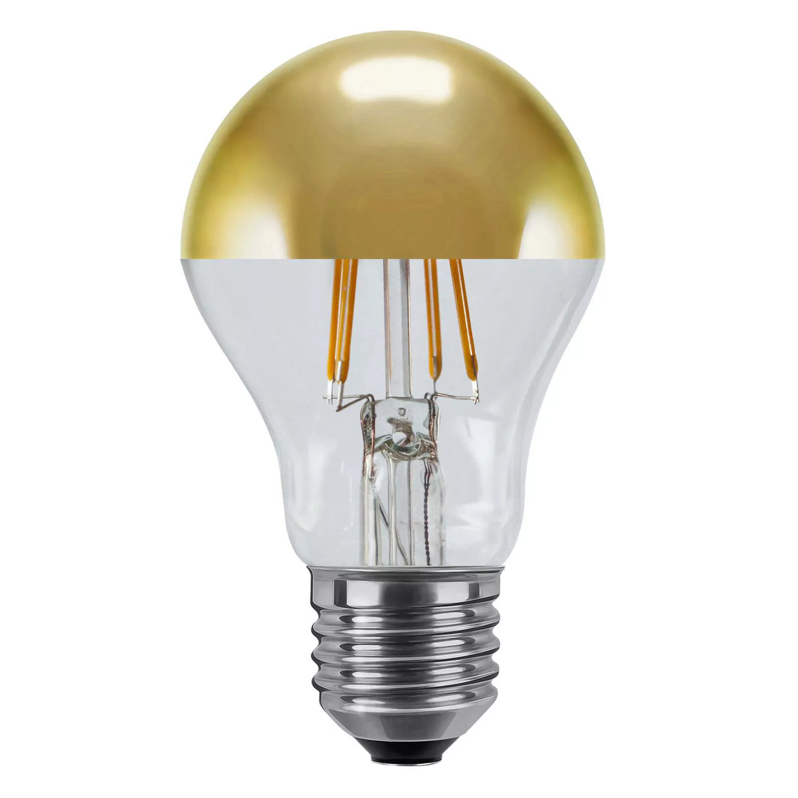 SEGULA LED-Leuchtmittel »LED Glühlampe Spiegelkopf Gold«, E27, Warmweiß günstig online kaufen