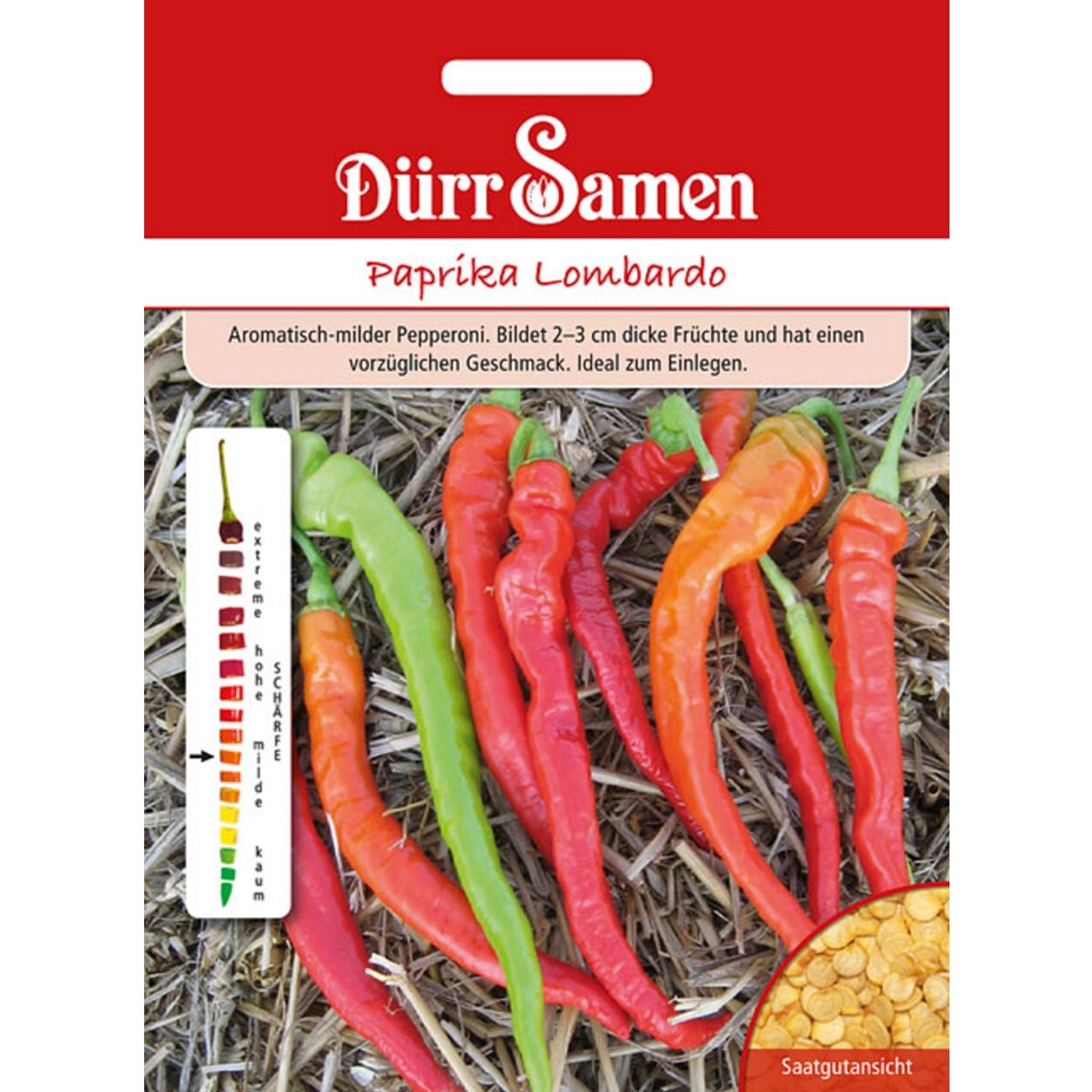 Dürr Samen Paprika Lombardo Saatgut günstig online kaufen