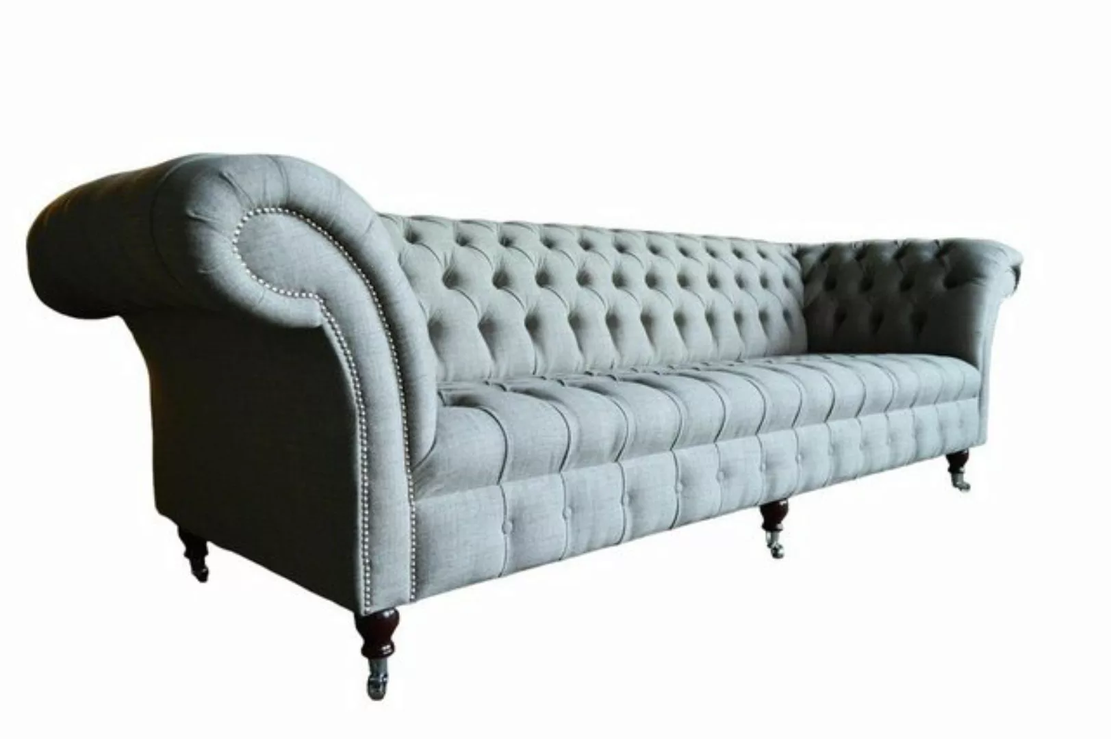 JVmoebel 4-Sitzer XXL Big Sofa Couch Chesterfield 245cm Polster Sofas 4 Sit günstig online kaufen