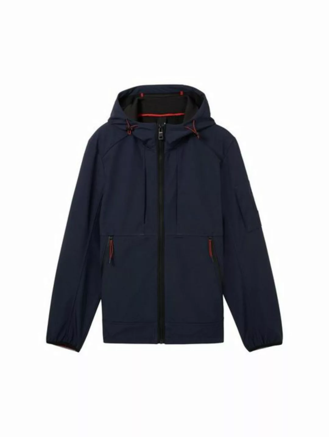TOM TAILOR Outdoorjacke softshell jacket, sky captain blue günstig online kaufen