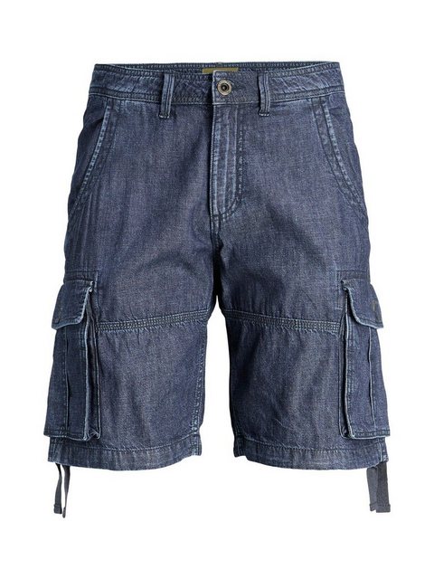 Jack & Jones Herren Jeans Short JWHZEUS JJCARGO- Regular Fit - Blau - Blue günstig online kaufen