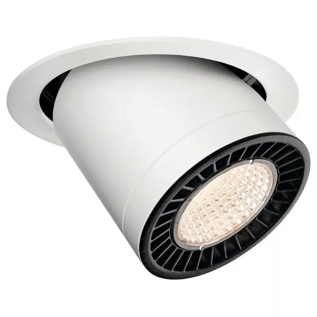 LED Einbaustrahler Supros in Weiß 36W 3380lm 3000K 60° beweglich günstig online kaufen
