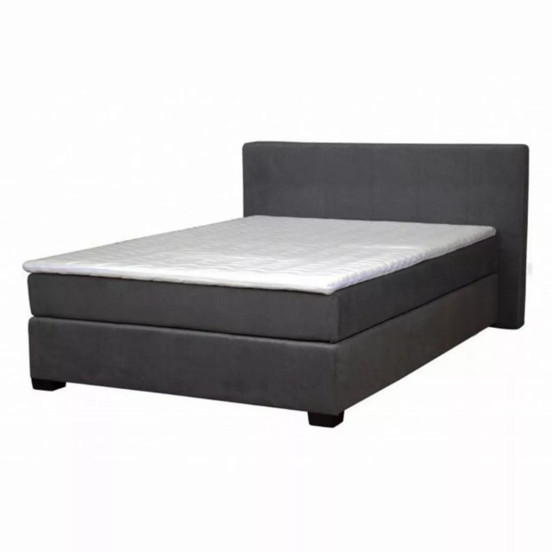 JVmoebel Bett, Bett Boxspring Design Betten Hotel Doppel Polster Leder Text günstig online kaufen