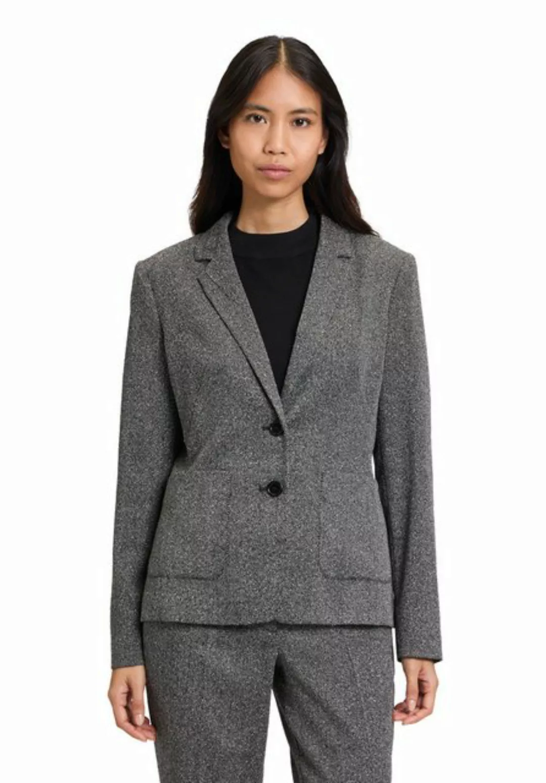 Betty Barclay Kurzblazer "Betty Barclay Blazer-Jacke langarm", Material günstig online kaufen