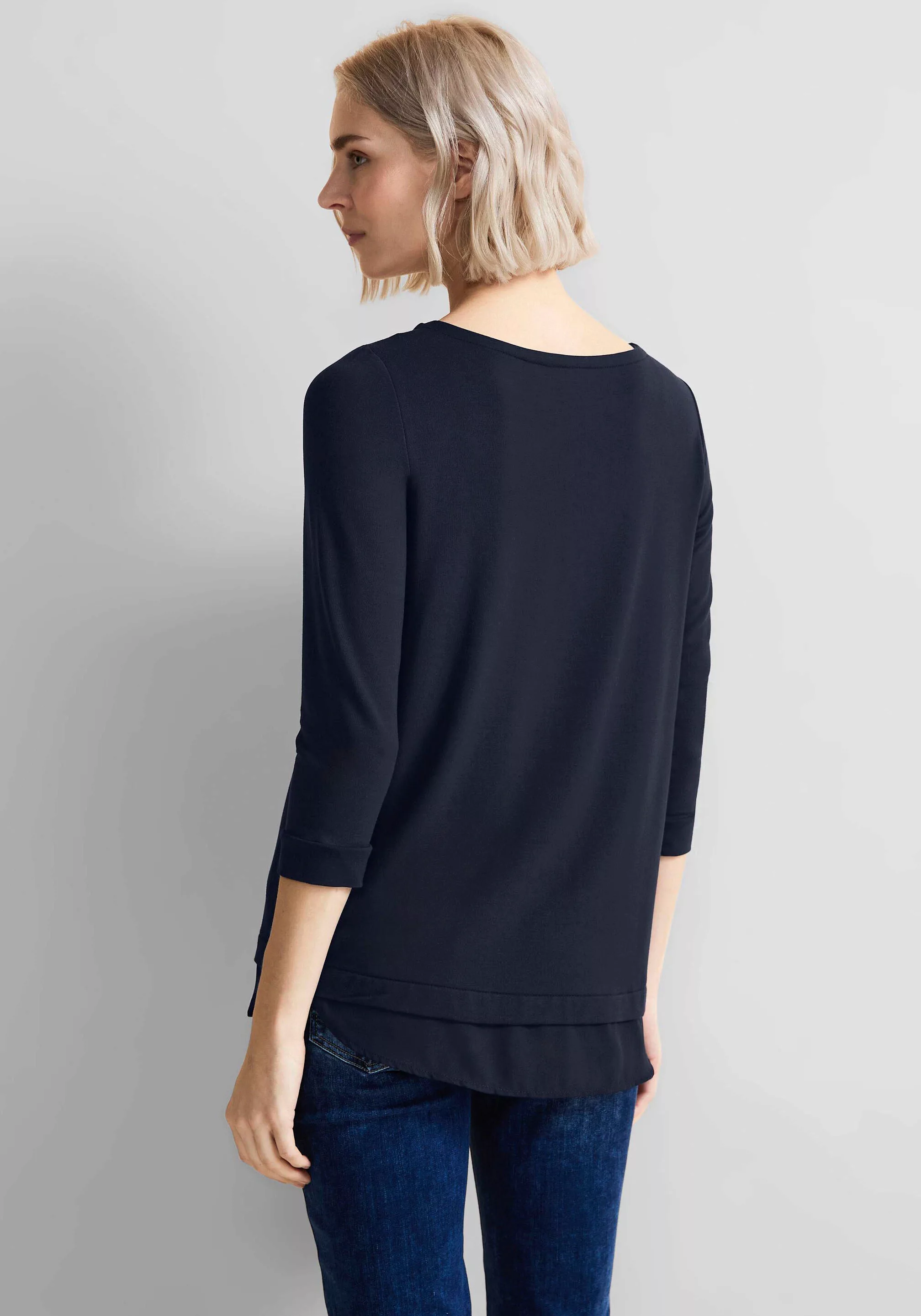 STREET ONE 3/4-Arm-Shirt im Lagenlook günstig online kaufen