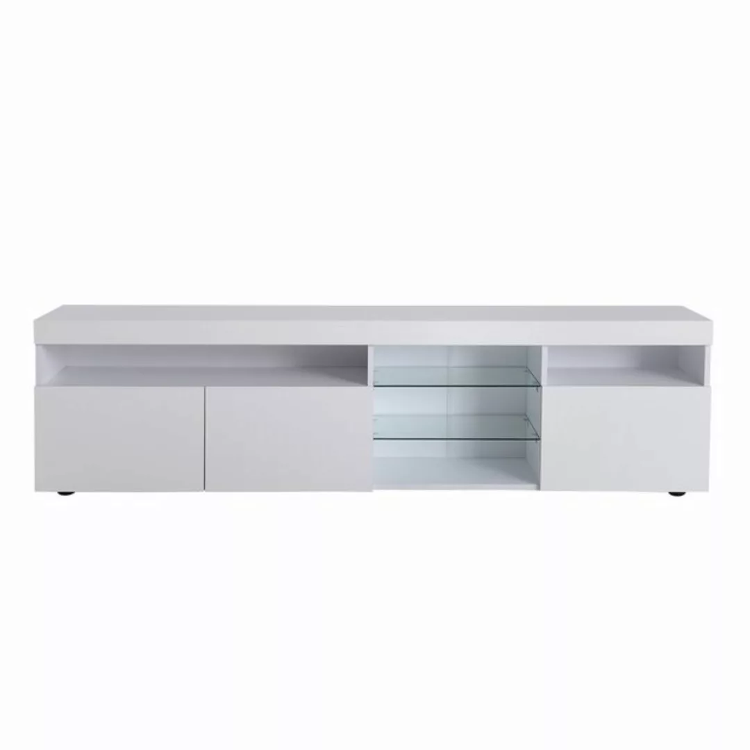 EXTSUD TV-Schrank Moderner Stil Helles Panel TV-Schrank (Hochwertiges MDF, günstig online kaufen