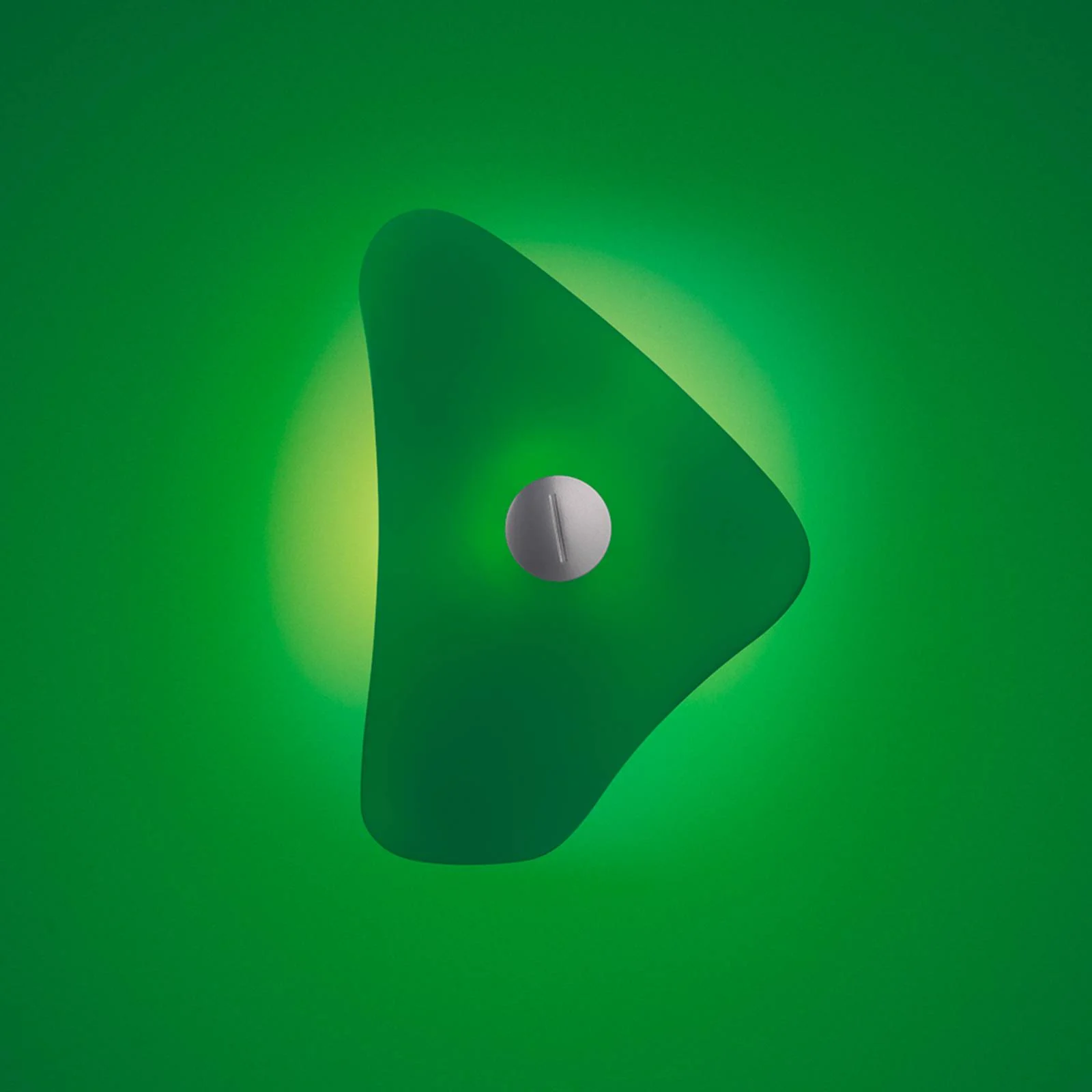 Foscarini Bit 4 Wandleuchte mit Glas-Diffusor grün günstig online kaufen