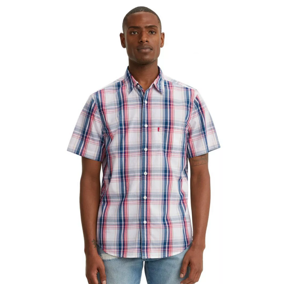 Levi´s ® Classic 1 Standard-kurzarmhemd Mit Taschen M Bertrum Navy Peony günstig online kaufen