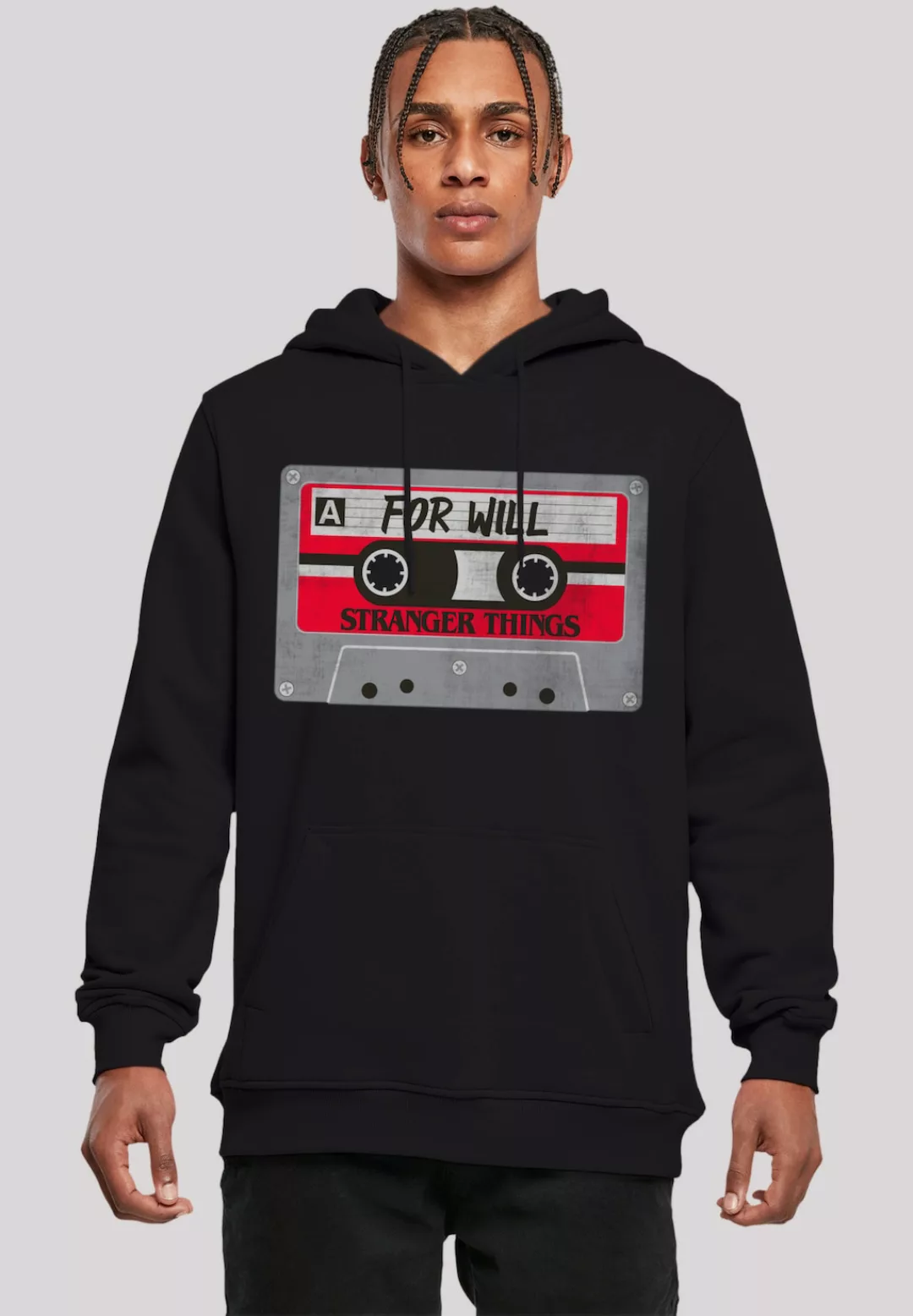 F4NT4STIC Kapuzenpullover "Stranger Things Cassette For Will Netflix", Prem günstig online kaufen