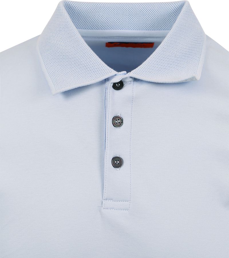 Suitable Liquid Poloshirt Hellblau - Größe 3XL günstig online kaufen