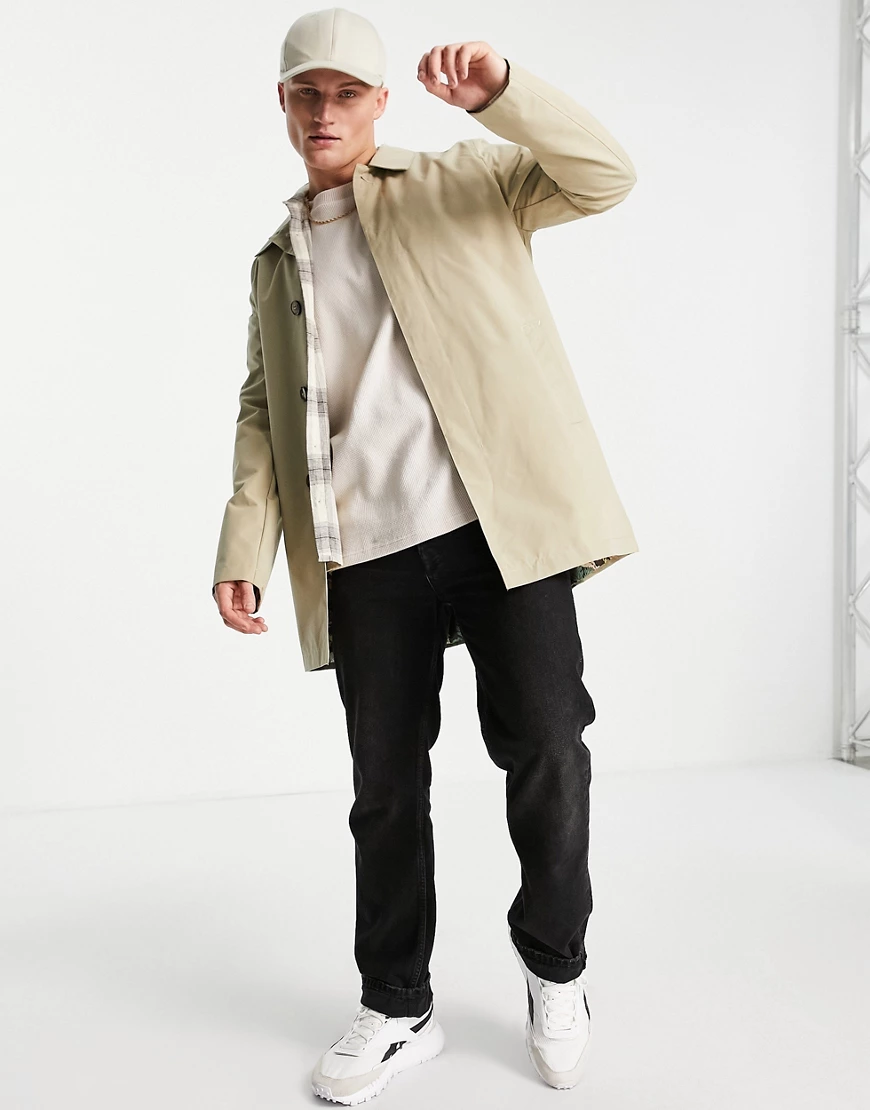 Harry Brown – Hochwertiger Trenchcoat-Neutral günstig online kaufen