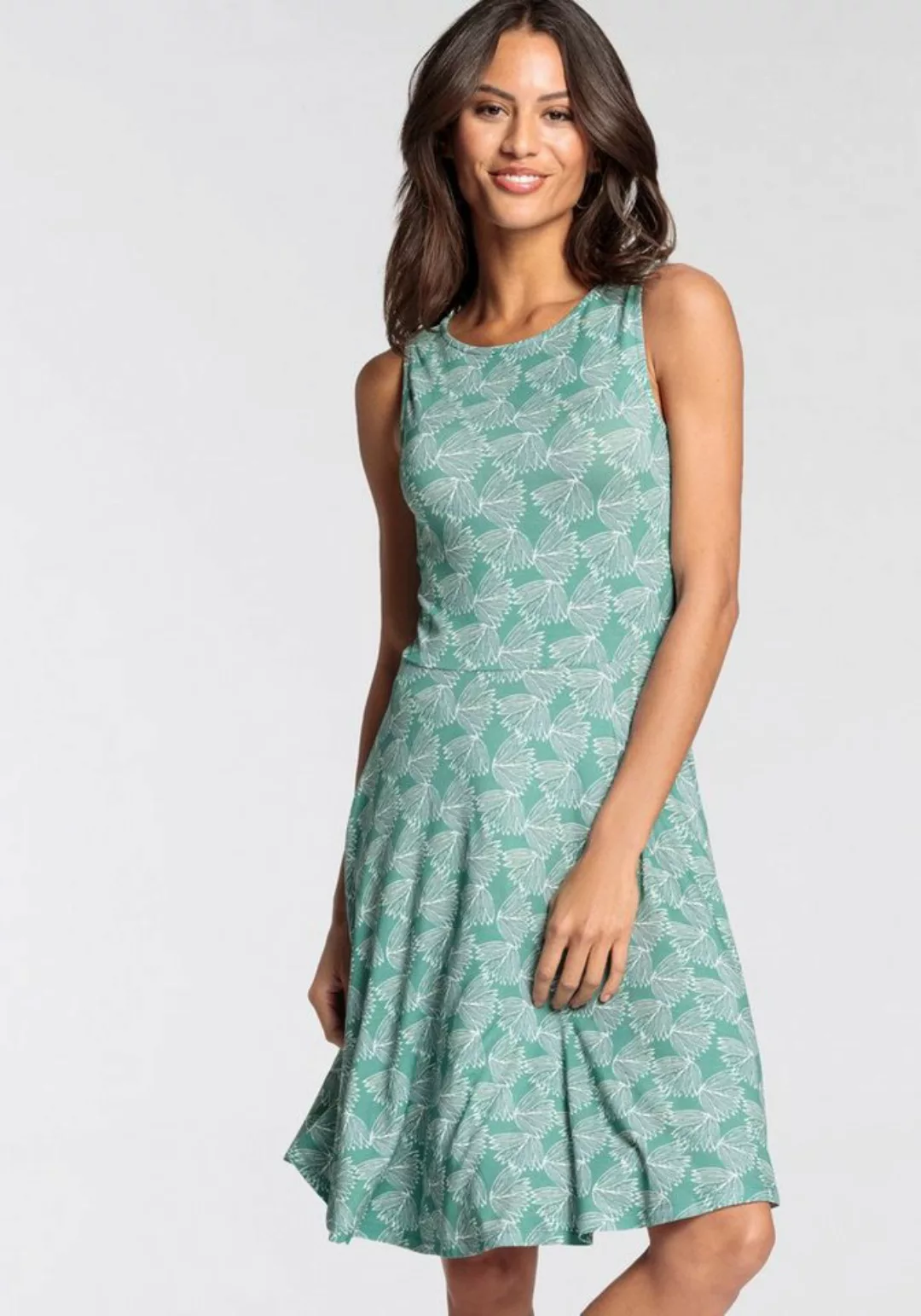 Laura Scott Sommerkleid mit modernen Allover-Print - NEUE KOLLEKTION günstig online kaufen