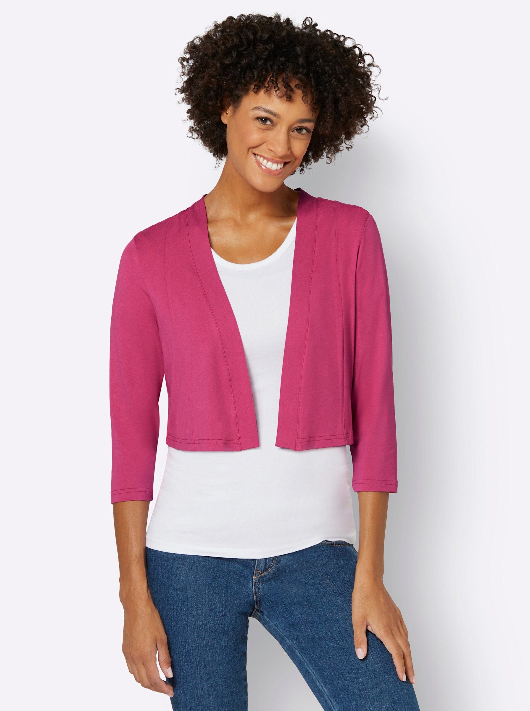 Casual Looks Shirtjacke "Bolero", (1 tlg.) günstig online kaufen