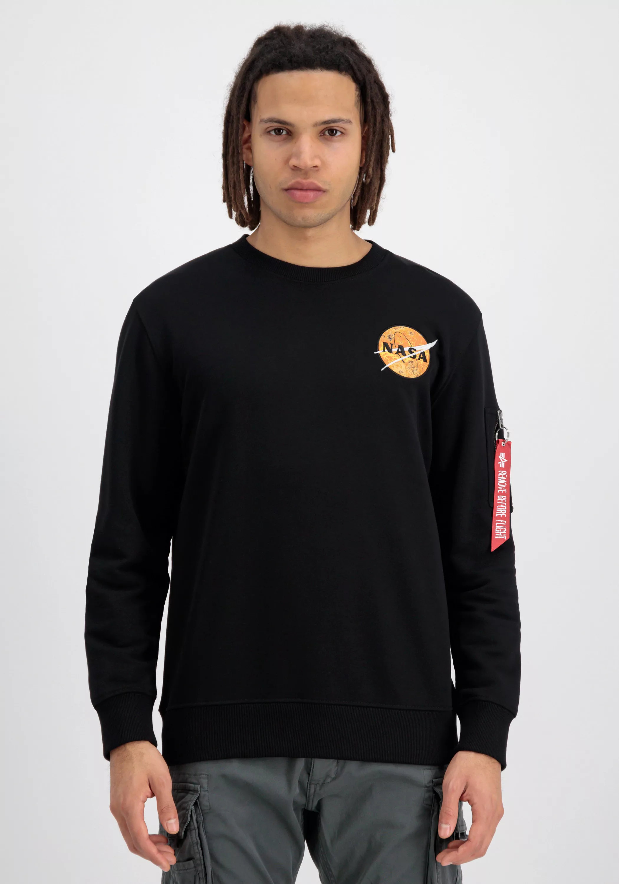 Alpha Industries Sweater "ALPHA INDUSTRIES Men - Sweatshirts NASA Davinci S günstig online kaufen