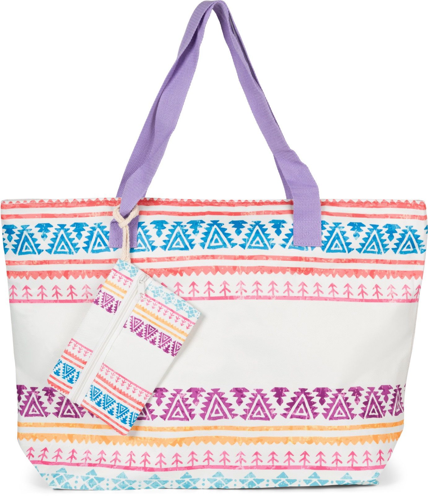 styleBREAKER Strandtasche Strandtasche Azteken Muster - günstig online kaufen