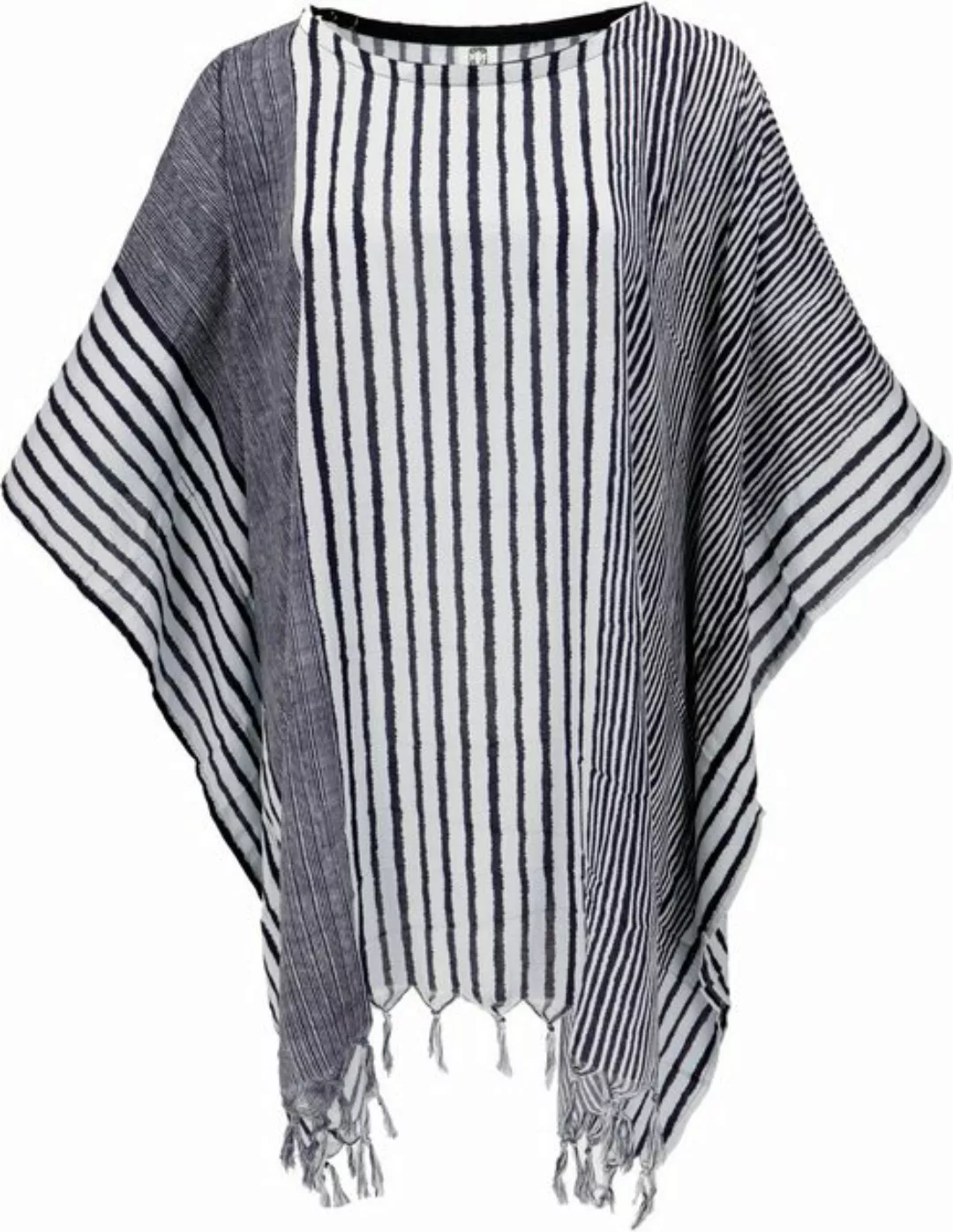 Guru-Shop Longbluse Kaftan, Ibiza-Style Tunika, gestreifter.. alternative B günstig online kaufen