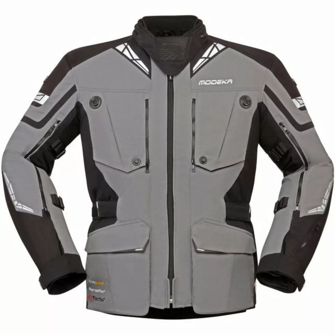 Modeka Motorradjacke Modeka Motorradjacke Panamericana II grau / schwarz 4X günstig online kaufen