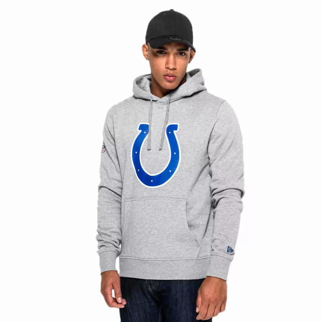 New Era Nfl Team Logo Indianapolis Colts Kapuzenpullover M Grey günstig online kaufen