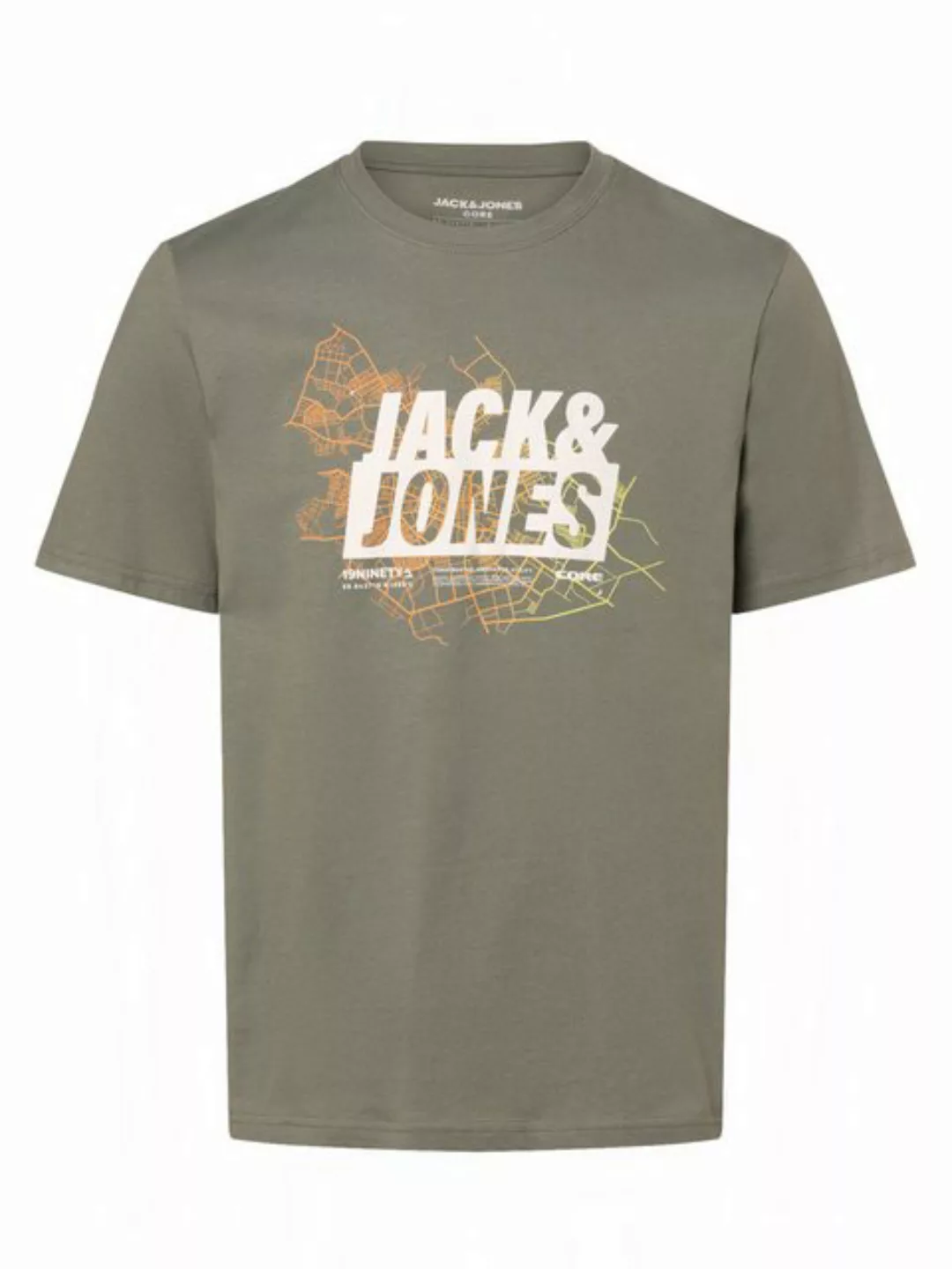 Jack & Jones Herren Rundhals T-Shirt JCOMAP LOGO - Regular Fit günstig online kaufen