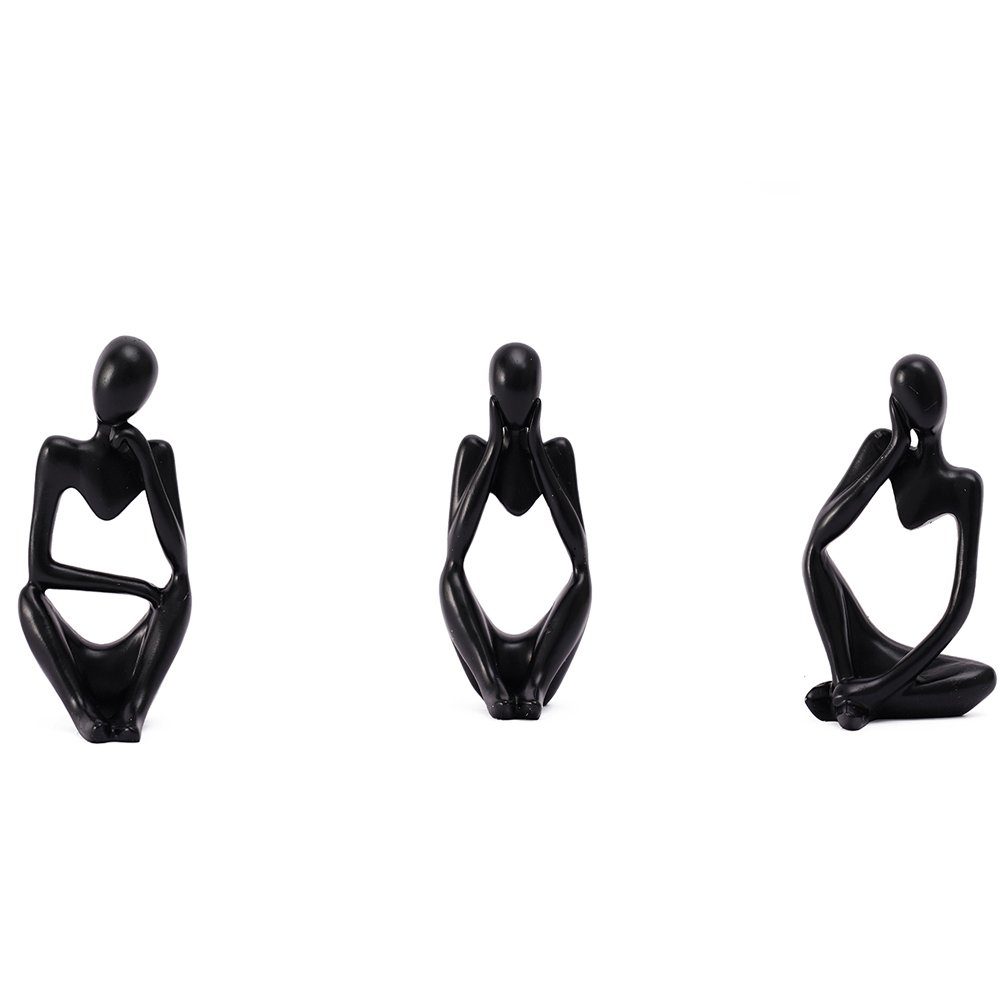 SIKAINI Skulptur (Kunstobjekte,3 Stück abstrakte Kunstfiguren, günstig online kaufen