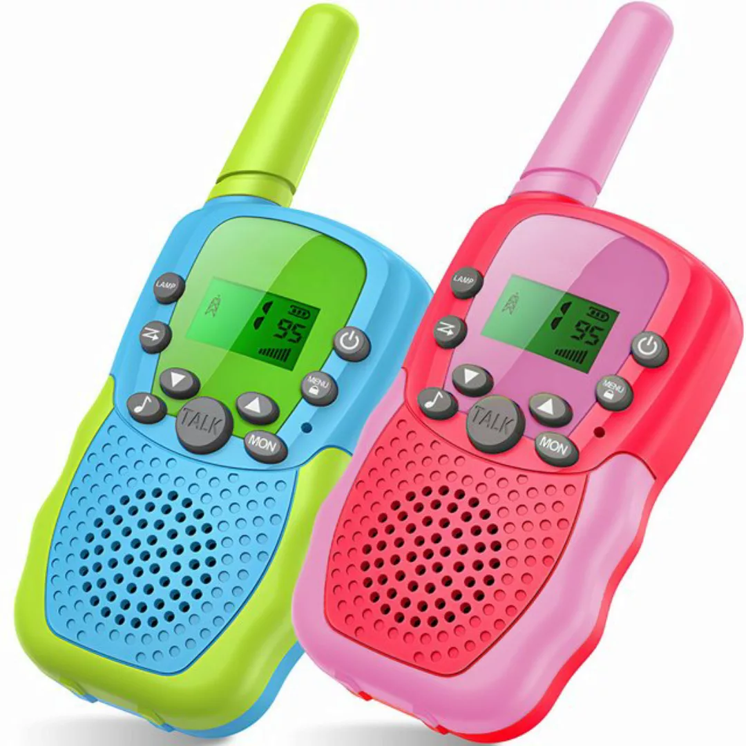 Retoo Walkie Talkie Walkie Talkie 2-tlg Set für Kinder 8 Kanal Funkgerät Re günstig online kaufen