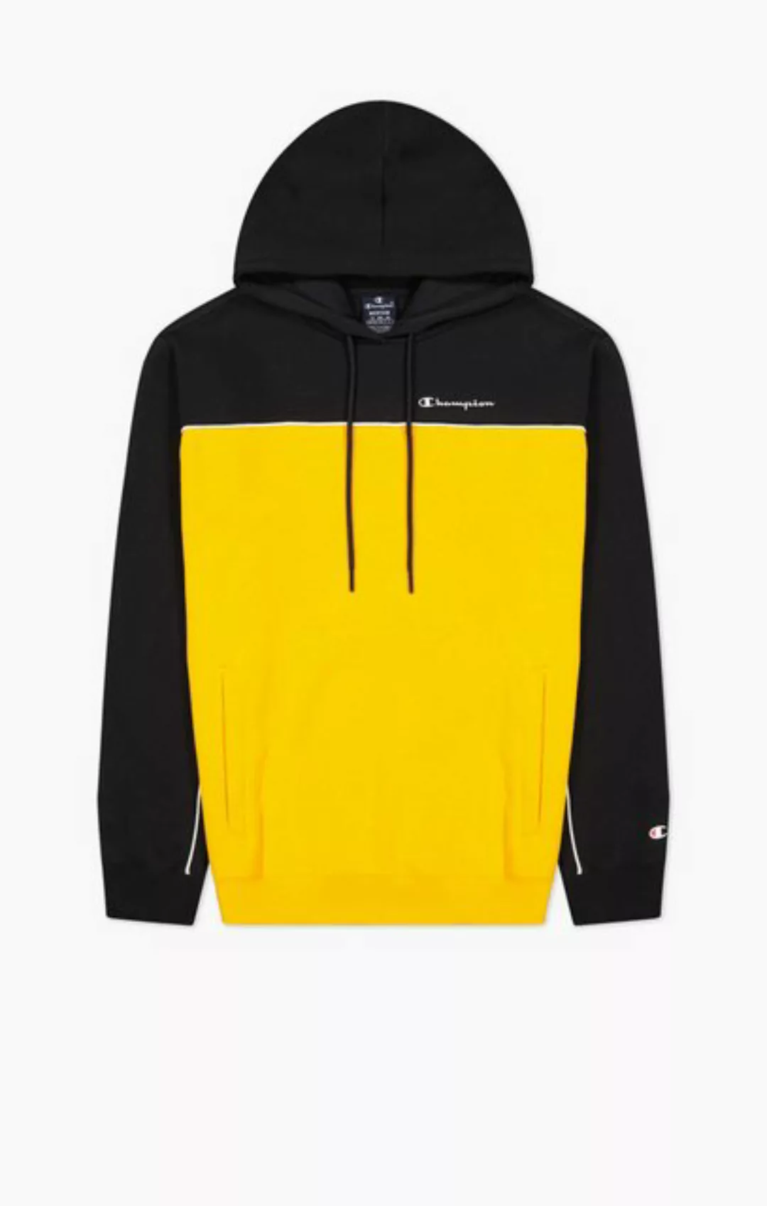 Champion  Sweatshirt Pullover Fleece-Kapuzenpullover mit Farbblockoptik günstig online kaufen