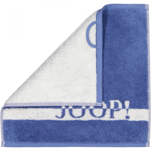 JOOP! Handtücher Split Doubleface 1712 - Farbe: Ozean - 17 - Seiflappen 30x günstig online kaufen