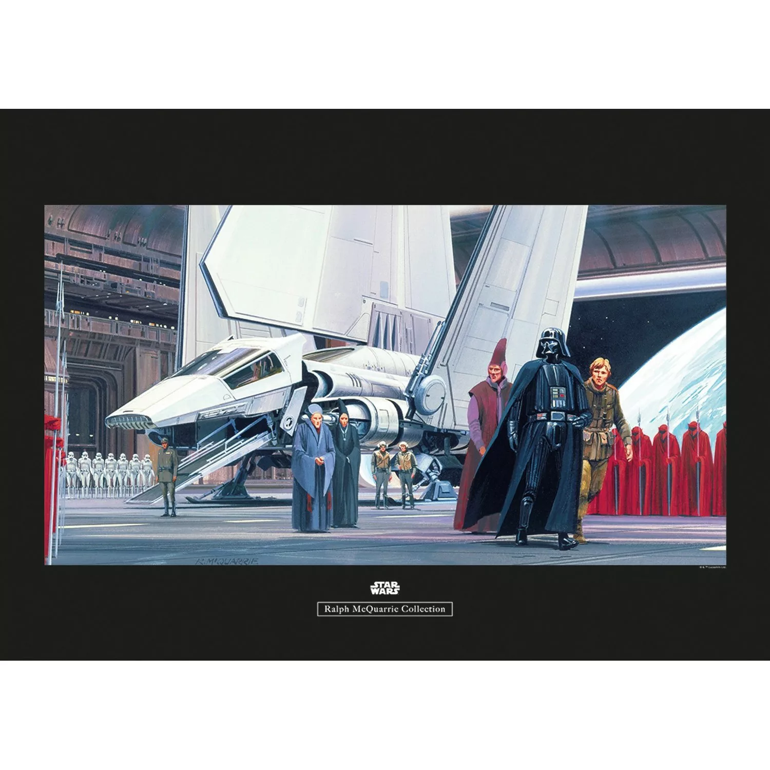 Komar Wandbild Star Wars Dock 70 x 50 cm günstig online kaufen