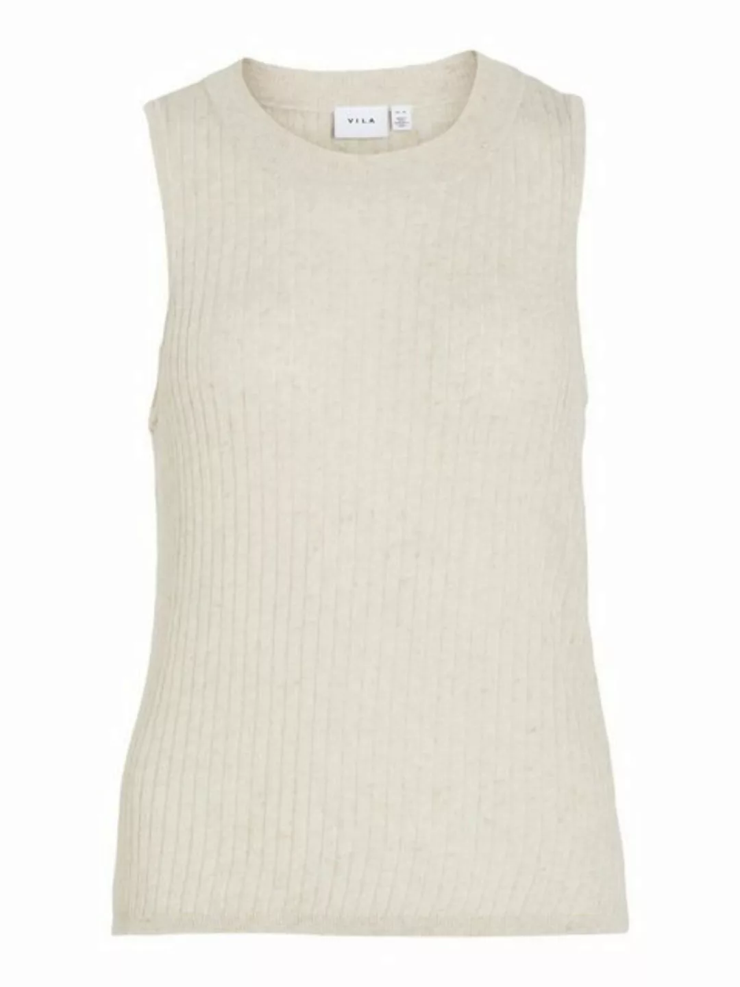 Vila Jerseykleid VIDENICE O-NECK S/L RIB KNIT TOP/SU günstig online kaufen