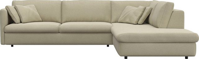 FLEXLUX Ecksofa "Lovane, elegant und zeitlos, bequem, L-Form", Weich & ansc günstig online kaufen