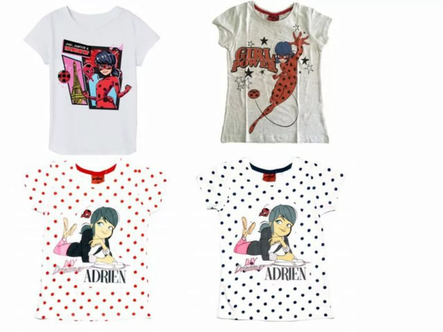 Miraculous - Ladybug T-Shirt Miraculous Ladybug T-Shirt grau günstig online kaufen