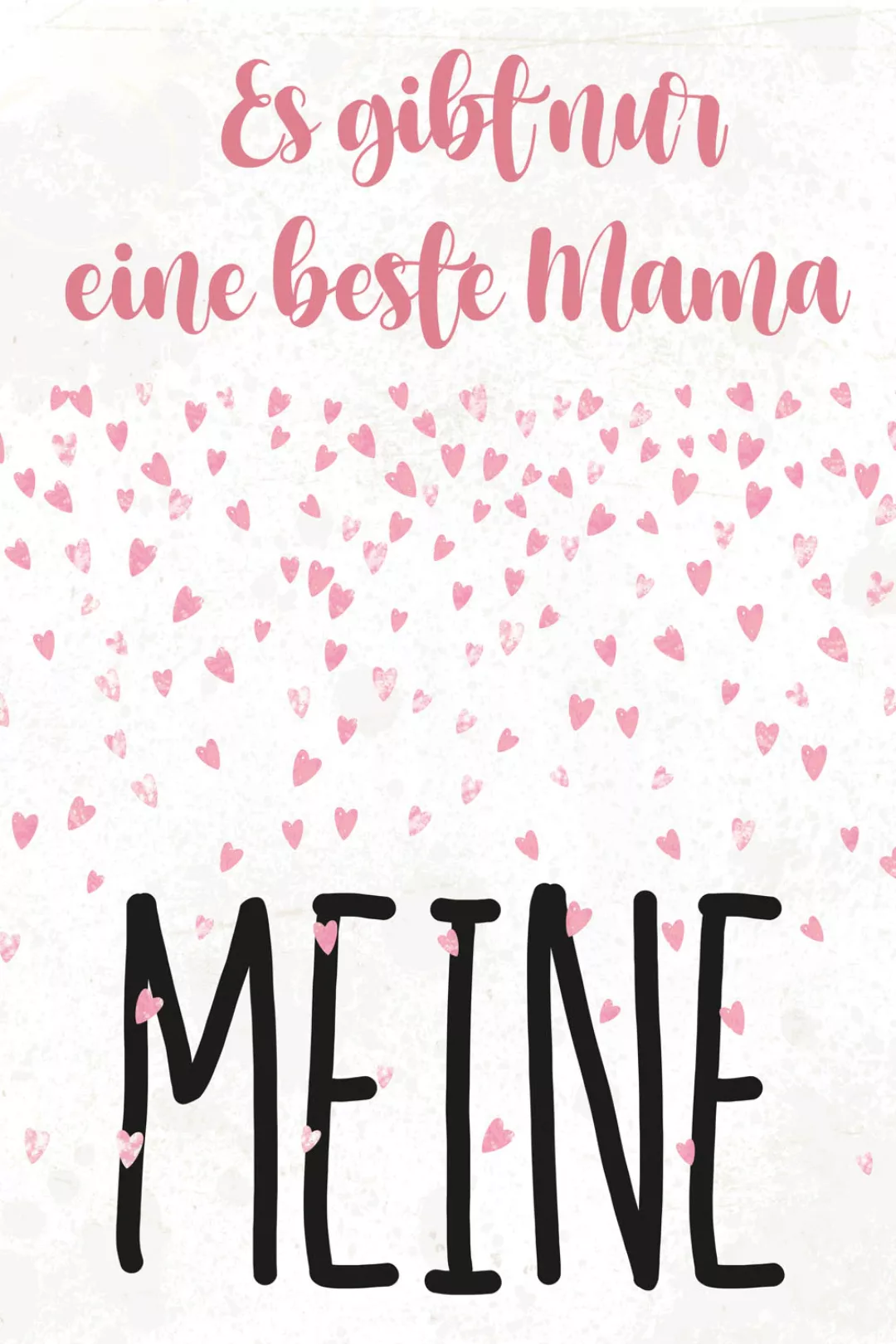 queence Metallbild "Meine Mama", Schriftzüge, (1 St.), Stahlschilder günstig online kaufen