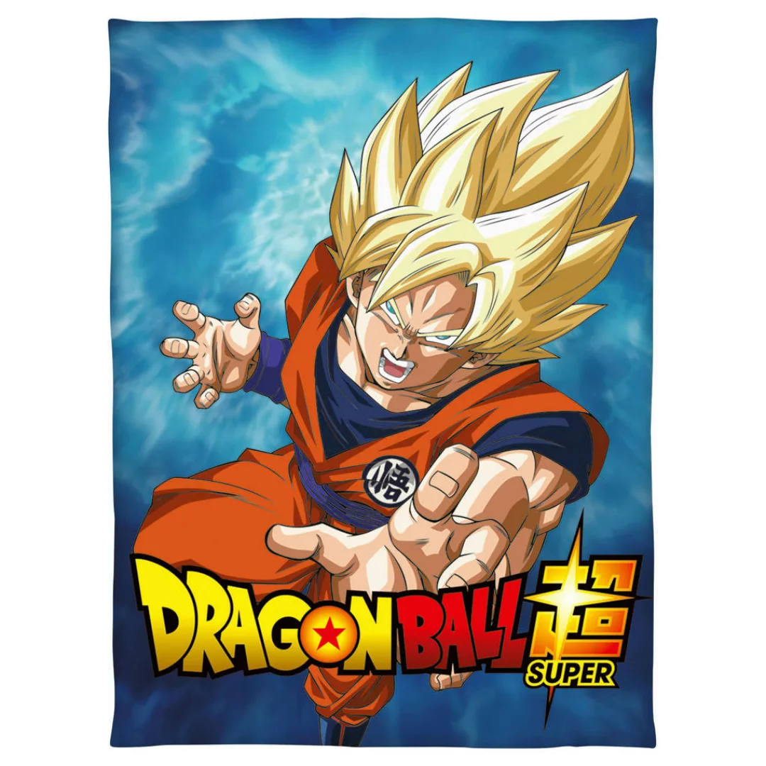 Wohndecke Dragonball Microfaser Multi Polyester B/L: ca. 150x200 cm günstig online kaufen