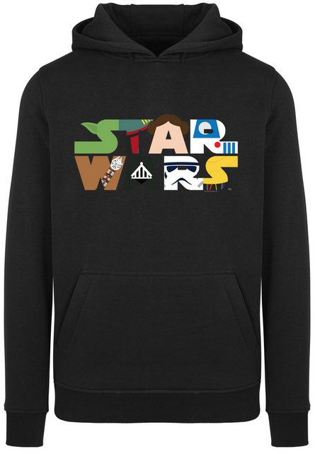 F4NT4STIC Kapuzenpullover Star Wars Character Logo Print günstig online kaufen