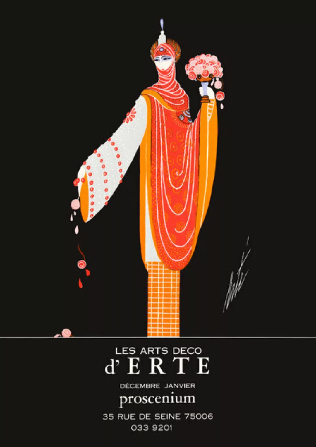 Poster / Leinwandbild - Les Arts Deco D'erte günstig online kaufen