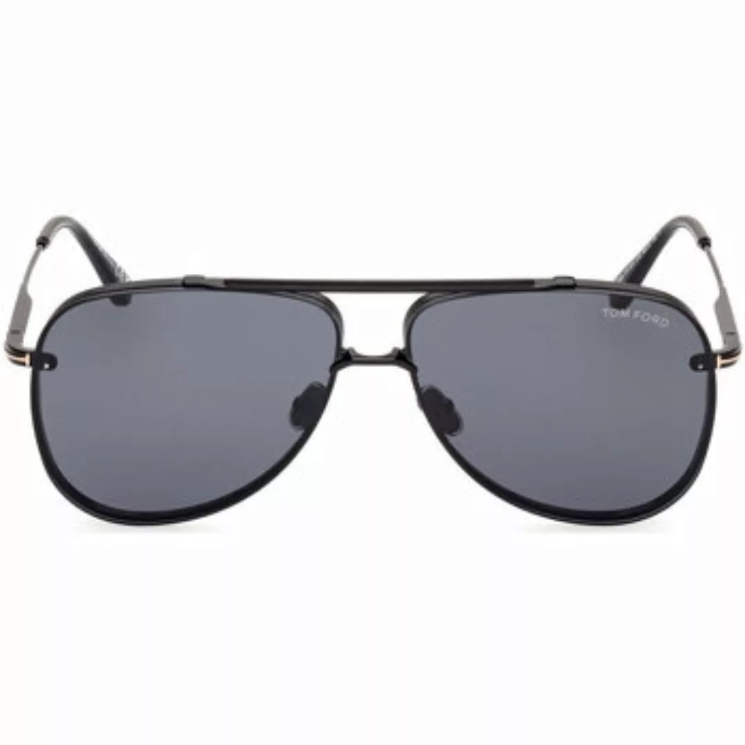 Tom Ford  Sonnenbrillen Leon FT1071/S 01A Sonnenbrille günstig online kaufen