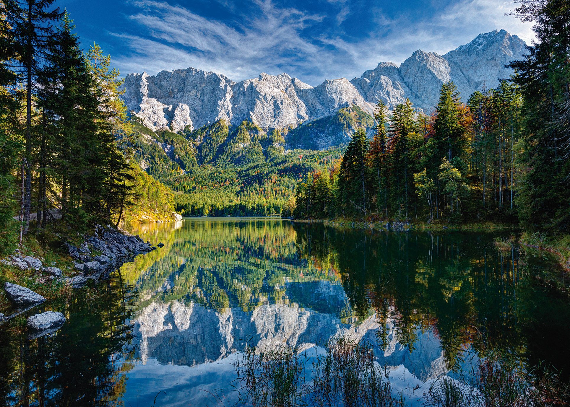 Ravensburger Puzzle Eibsee mit Wettersteingebirge und günstig online kaufen