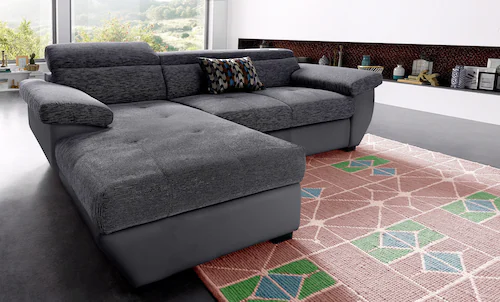 COTTA Polstergarnitur »Speedway L-Form«, (Set), Set bestehend aus: Ecksofa günstig online kaufen