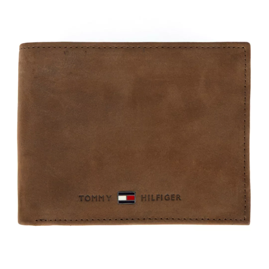 Tommy Hilfiger Geldbörse aus Leder, 12,5 cm x 10 cm günstig online kaufen