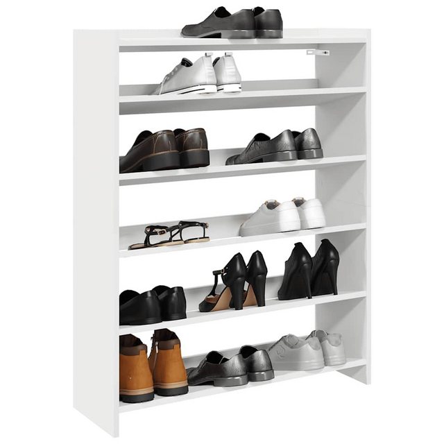 vidaXL Schuhschrank Schuhregal Weiß 80x25x100 cm Holzwerkstoff günstig online kaufen