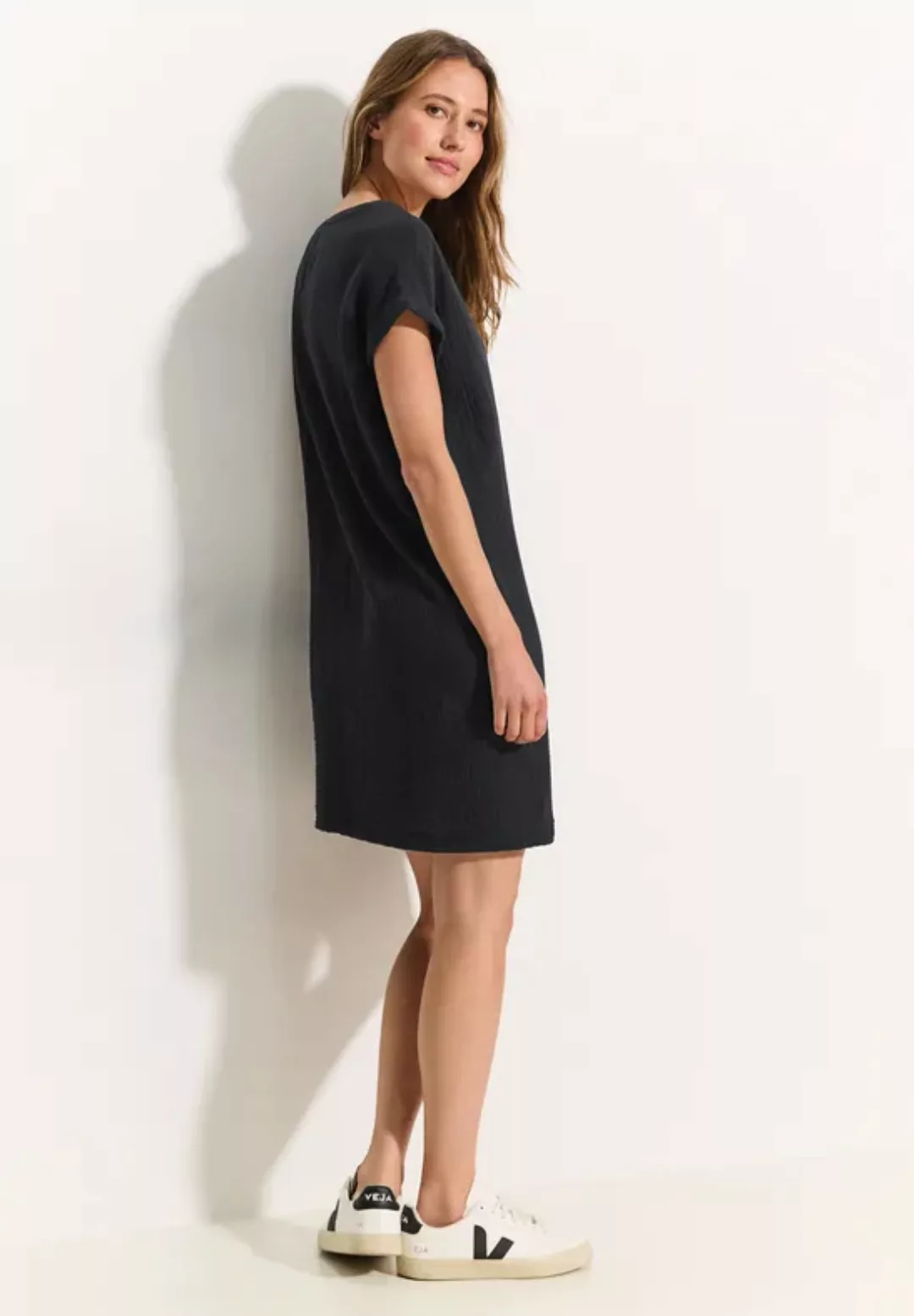Cecil Sommerkleid Musselin Solid Dress günstig online kaufen