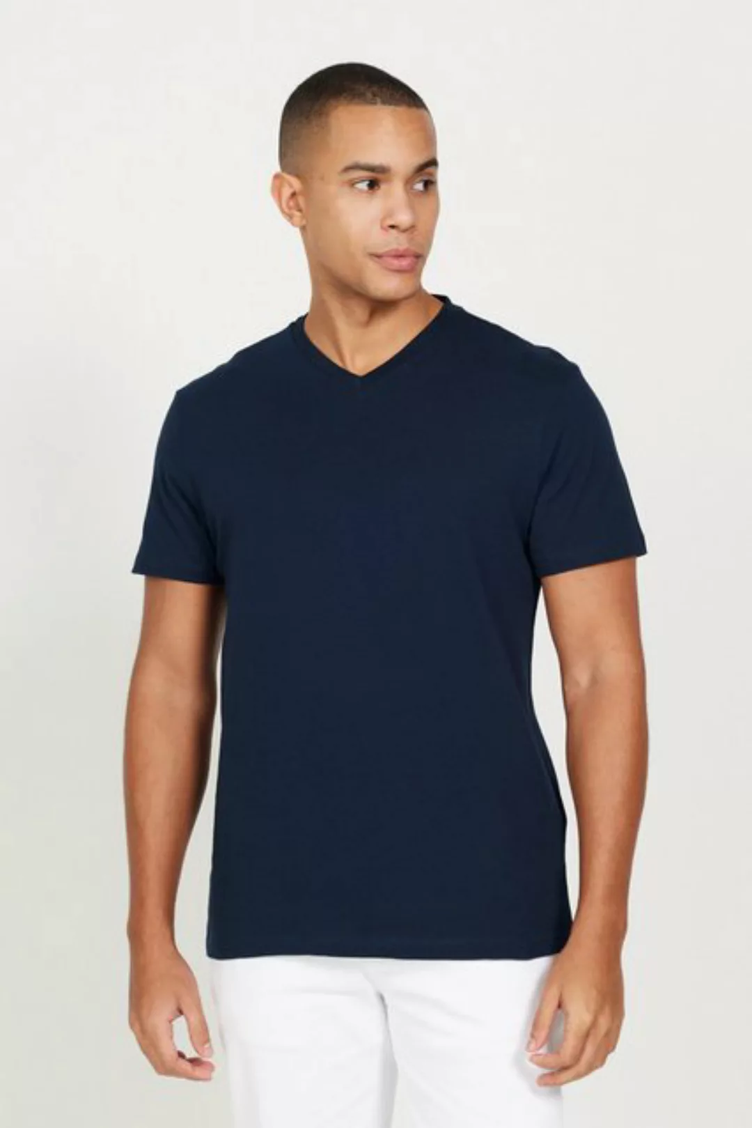 AC&Co T-Shirt AC&CO T-Shirt Männlich Slim Fit günstig online kaufen