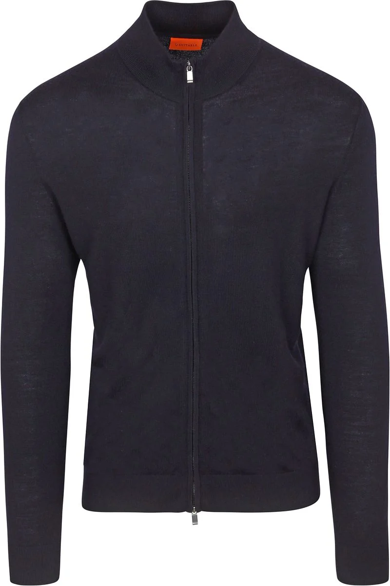 Suitable Cardigan Merino Navy - Größe XL günstig online kaufen